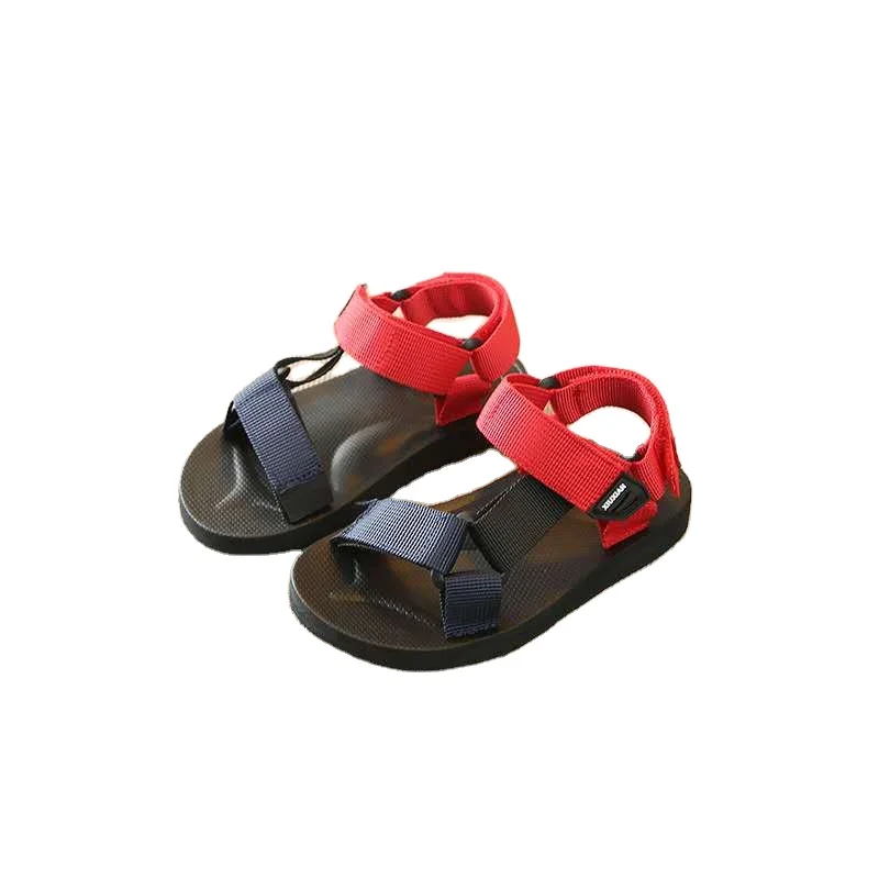 
Korean soft-soled baby comfortable sandals open toe popular cool boy slippers 