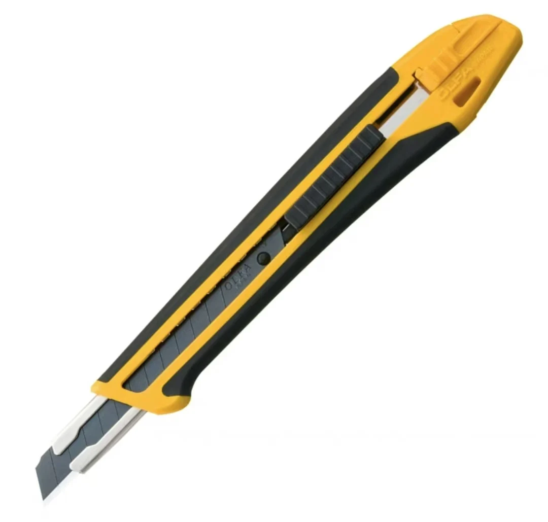 OLFA 9mm Stainless-Steel Utility Knife (XA-1) - Multi-Purpose Retractable Precision Knife