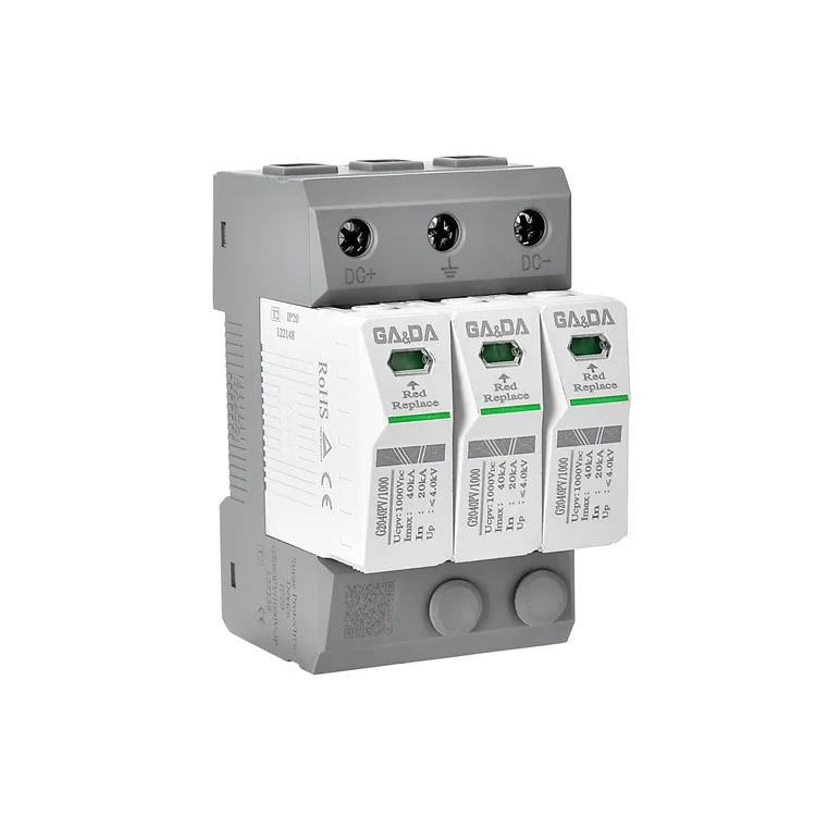 Hot-selling DC 40KA 1000V DC PV SPD Power  electric surge protector surge protection dc surge protective device