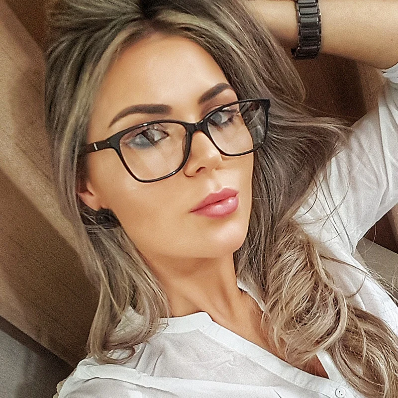 2021 Fashion Square Acetate Optical Eyeglasses Frames Vintage Classic Eyewear Elegant Eye Glasses for Woman Custom Logo