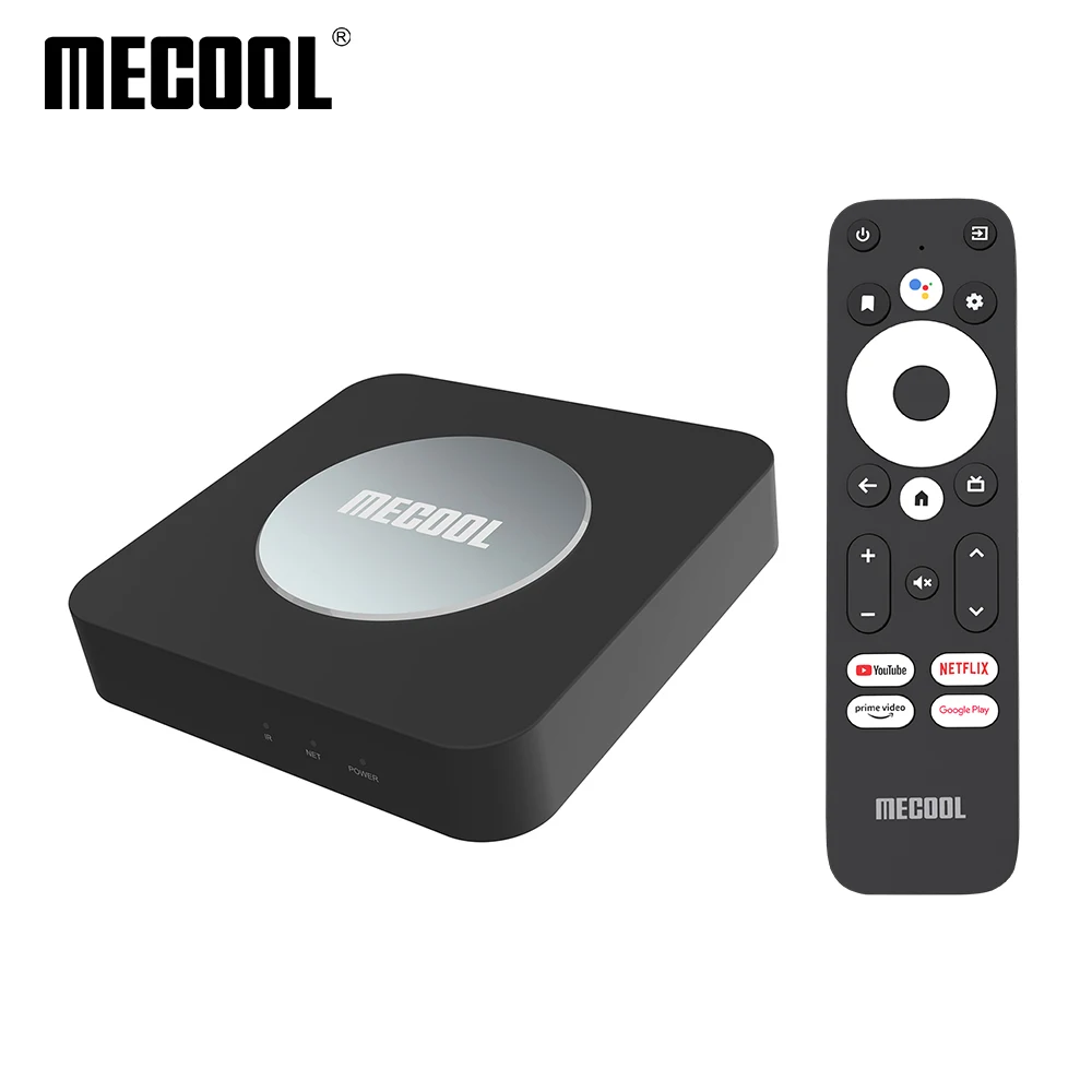 New Arrival MECOOL KM2 Plus Netflix Hot Sale IPTV Amlogic S905X4 Play Store Android 11 Set Top Box 4K Smart TV Box