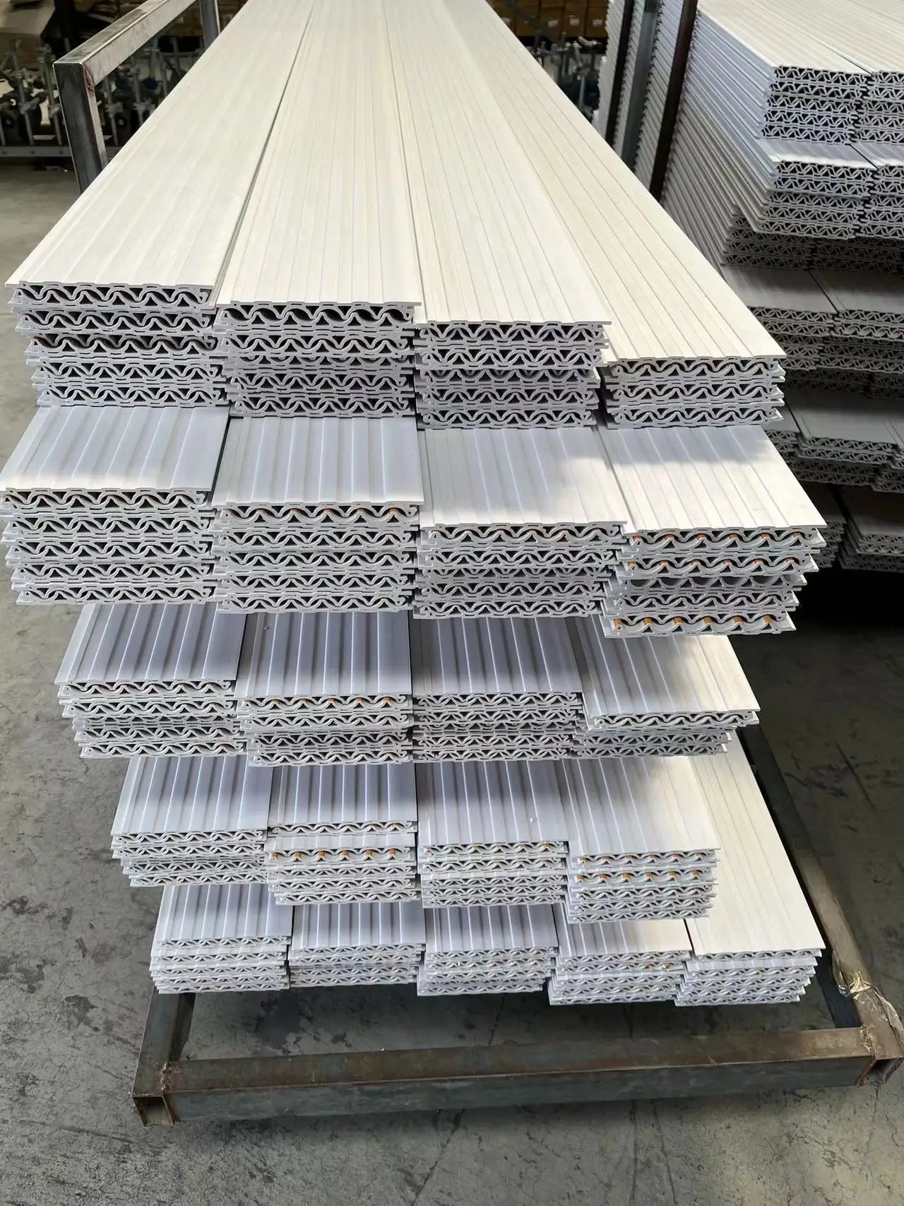 Slat Wallboard Modern Interior Wpc Pvc Waterproof Wall Fluted Panel Bamboo Wooden Plastic Indoor Wpc Wall Panels