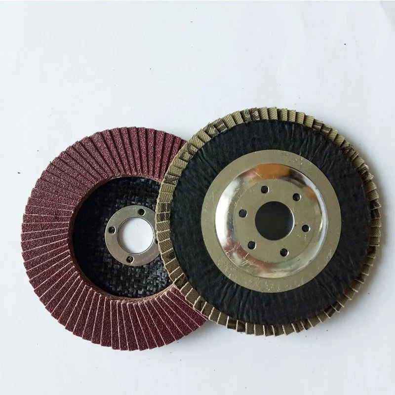 Wholesale flapdisc 125*22.2mm European Zirconia flap disc durable Polishing Wheel Abrasive Glass