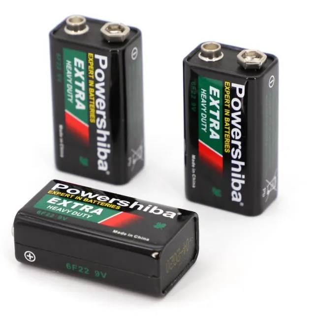 Mercury & Cadmium Free  9 Volt  6F22  Carbon Zinc Heavy Duty Battery