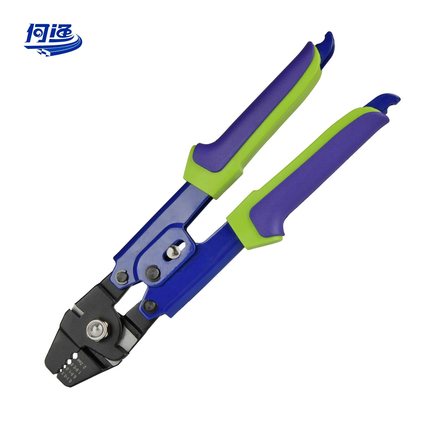Wire Rope Crimper Tool Fishing Crimping Stripping Pliers Saltwater With Side Cutters for Leader Line Cutting
