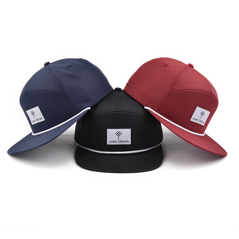 Мужская быстросохнущая нейлоновая Кепка с 7 панелями