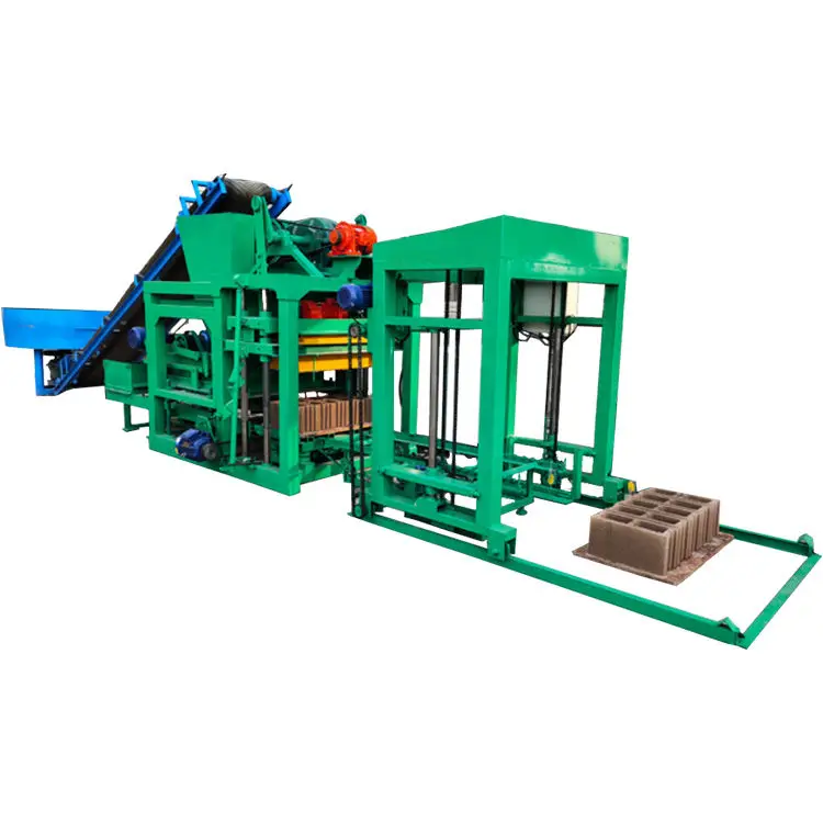 2021 Hot Sale Cement Concrete Block Brick Making Machine  Automatic Interlocking Pavement Hollow Bricks Machine