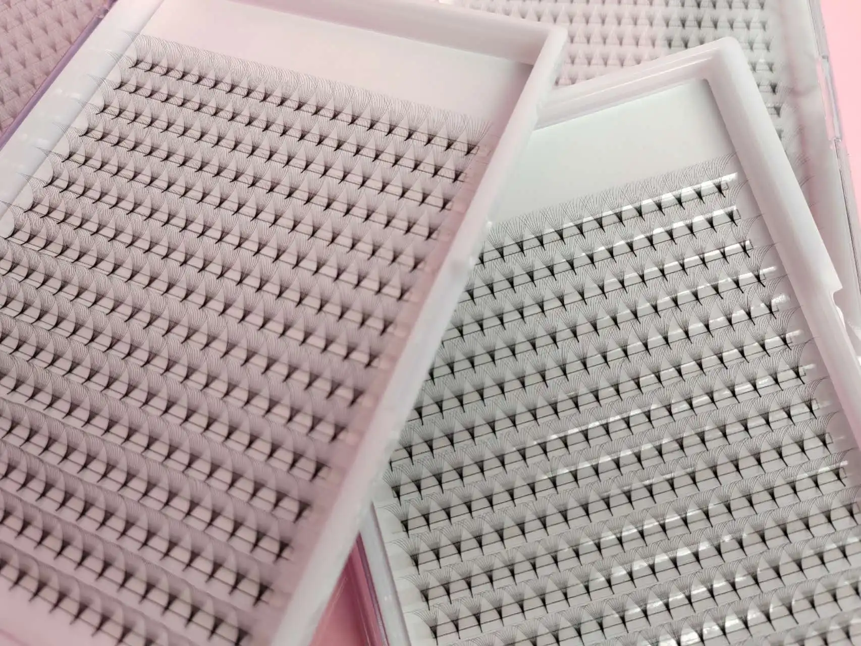 XXL trays 320 fans Premade Fans Volume eyelash extension 14D Premade  Volume Fans 0.03Volume Eyelashes Extension many dimension