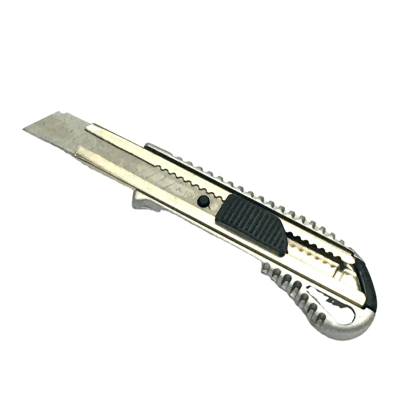 Professional 9mm Black Blade Box Cutter Aluminium Utility Knife for Wallpaper Craft Art Film Cutting