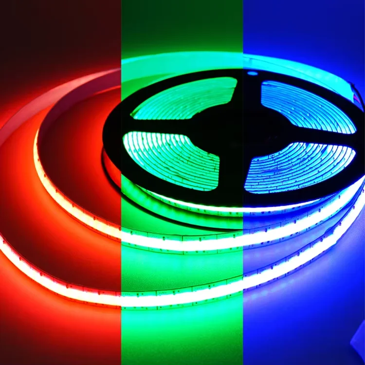 RGBW RGBCCT RGB COB Светодиодная лента 5 м 10 12 В 24