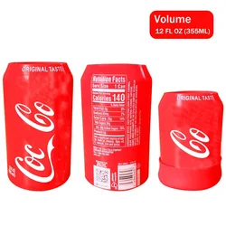 355ML Beer Can Covers Hide Beer Can cola Sleeve Cover Alcohol Disguise Silicone Beer Sleeve For Outdoor