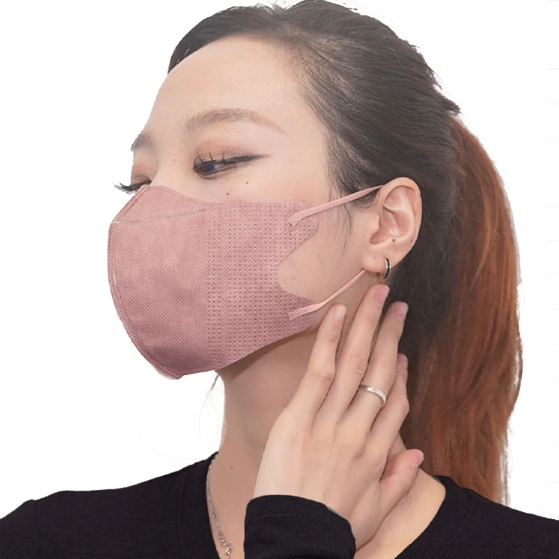 Цветная маска для лица бабочки регулируемые KN95 3D одноразовые маски 4 слоя