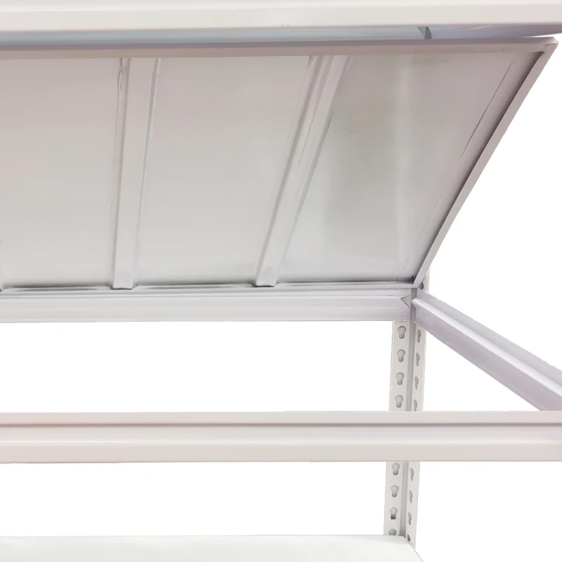 Rak Penyimpanan Rak Otot Baja 5 Tingkat Tugas Berat Berat Protector Corrosion Protection Boltless Shelving Garage Shelves