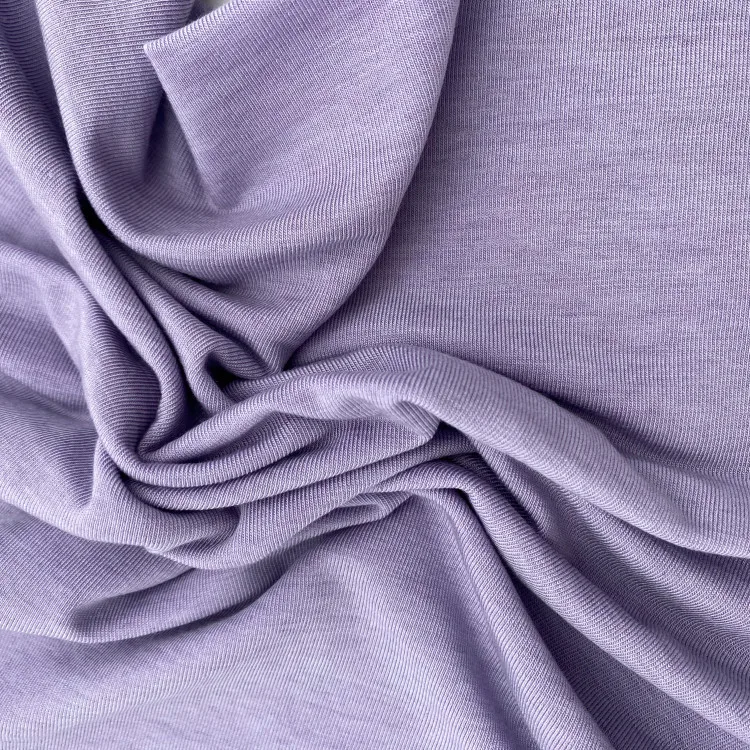 Wool Lyocell Spandex Blended Knit Fabric for Sport Wear Sportswear T-Shirt Fabric