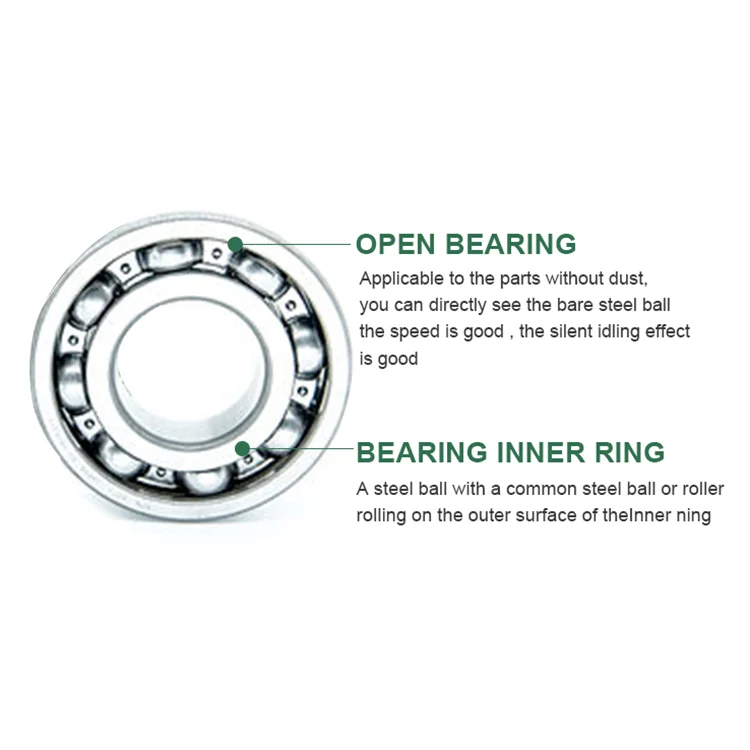 Bearing Accessories Stainless Ball Bearing Swivel Plate Deep Groove Ball Bearing 6304
