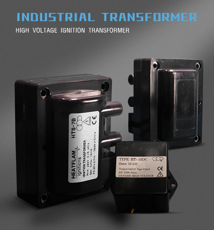 
Industrial high voltage ignition transformers for gas and fuel burners oil burners 