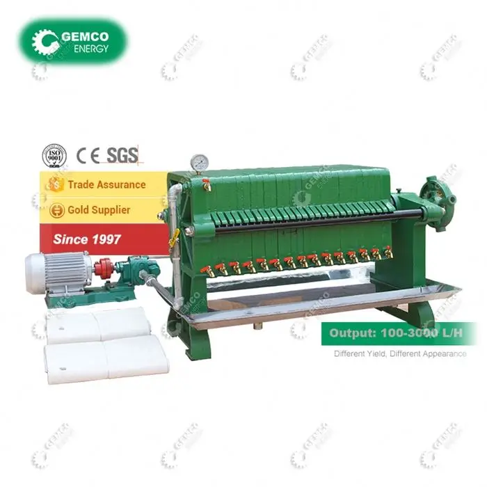 BEST Affordable Vaccum Press Cooking Plate Small Edible Oil Filter Press Machine for Filtering Crude Vegetable,Coconut