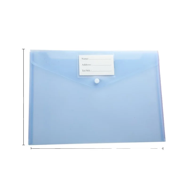 Прозрачная папка для файлов A4, водонепроницаемая папка для документов, папка-конверт для документов