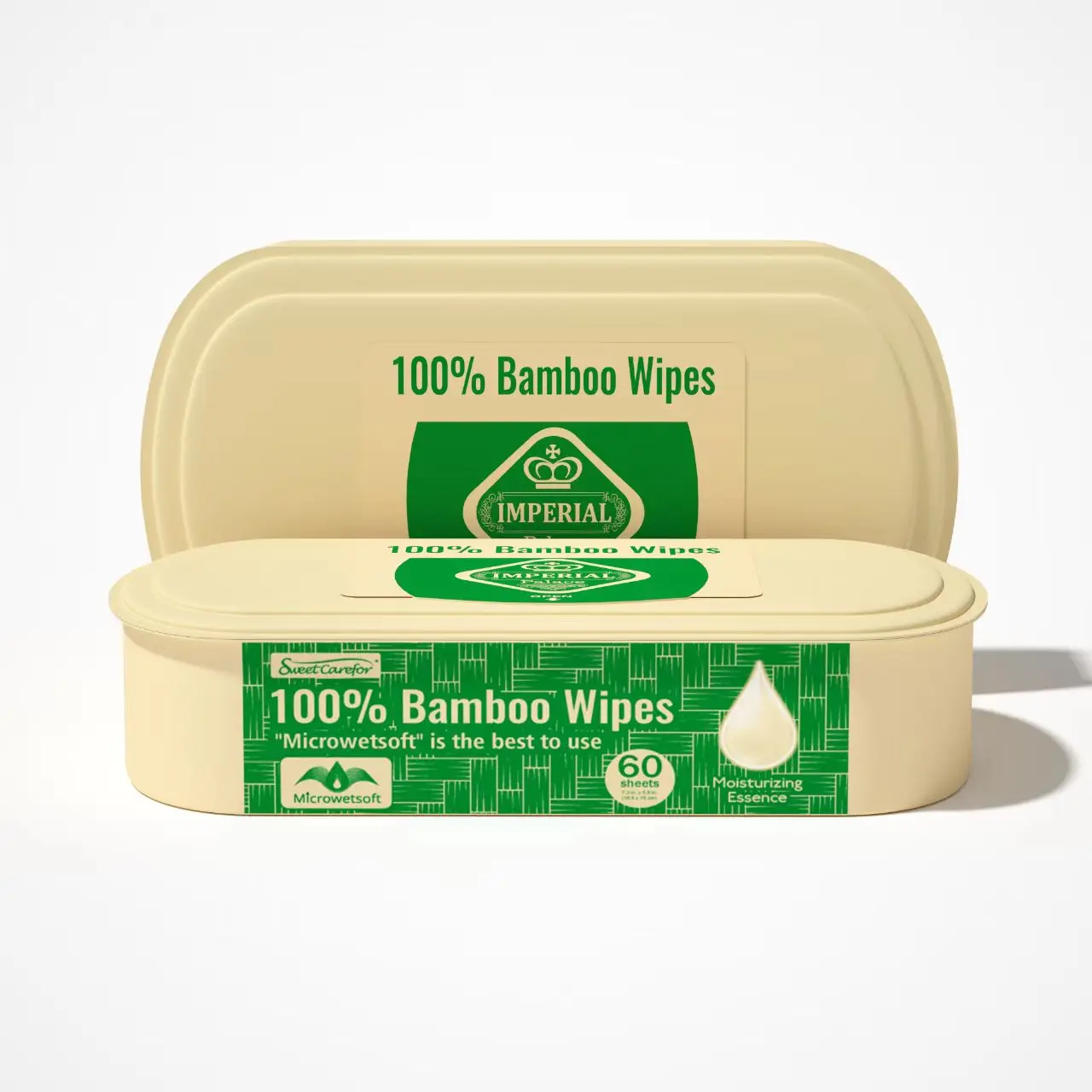 Sweet Carefor Microwetsoft bamboo toilet paper , both paper and the box is compostable ,biodegradable and eco-friendly