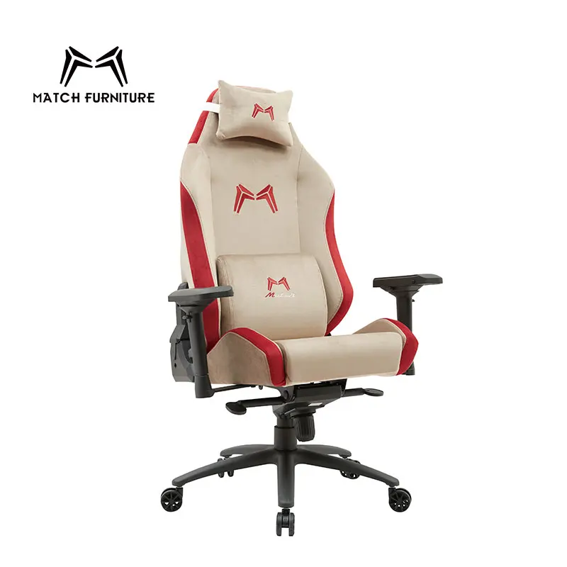 PU Leather Commercial Office Gamer Racing Chair with Footrest Computer Gaming Chair