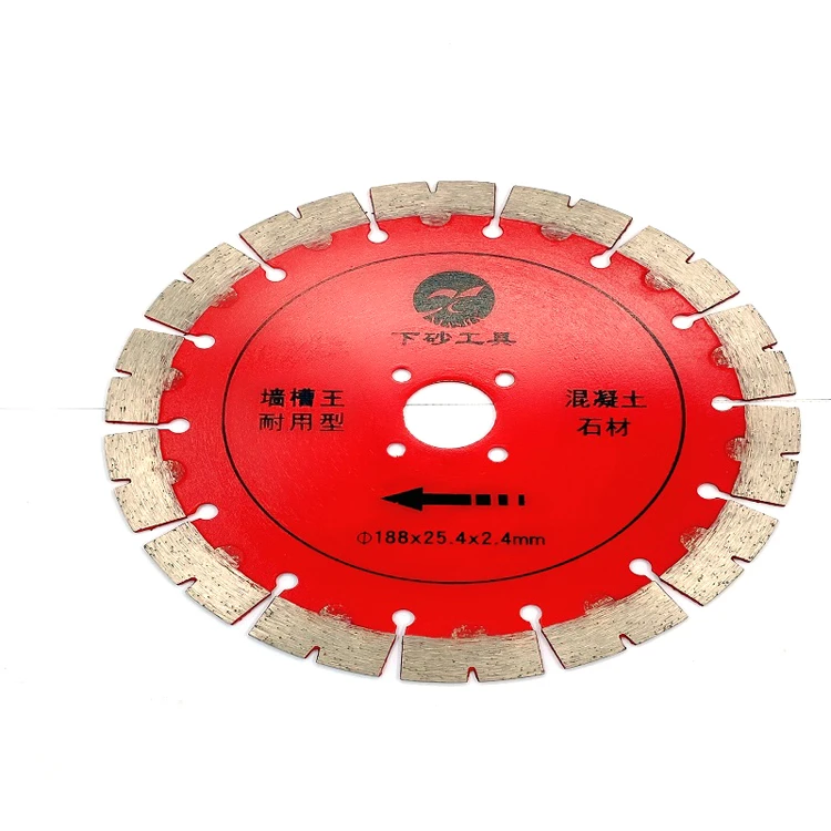 2021 Factory Wholesale Big Red Durable Diamond Saw Blade Cutting Disc Discount Price
