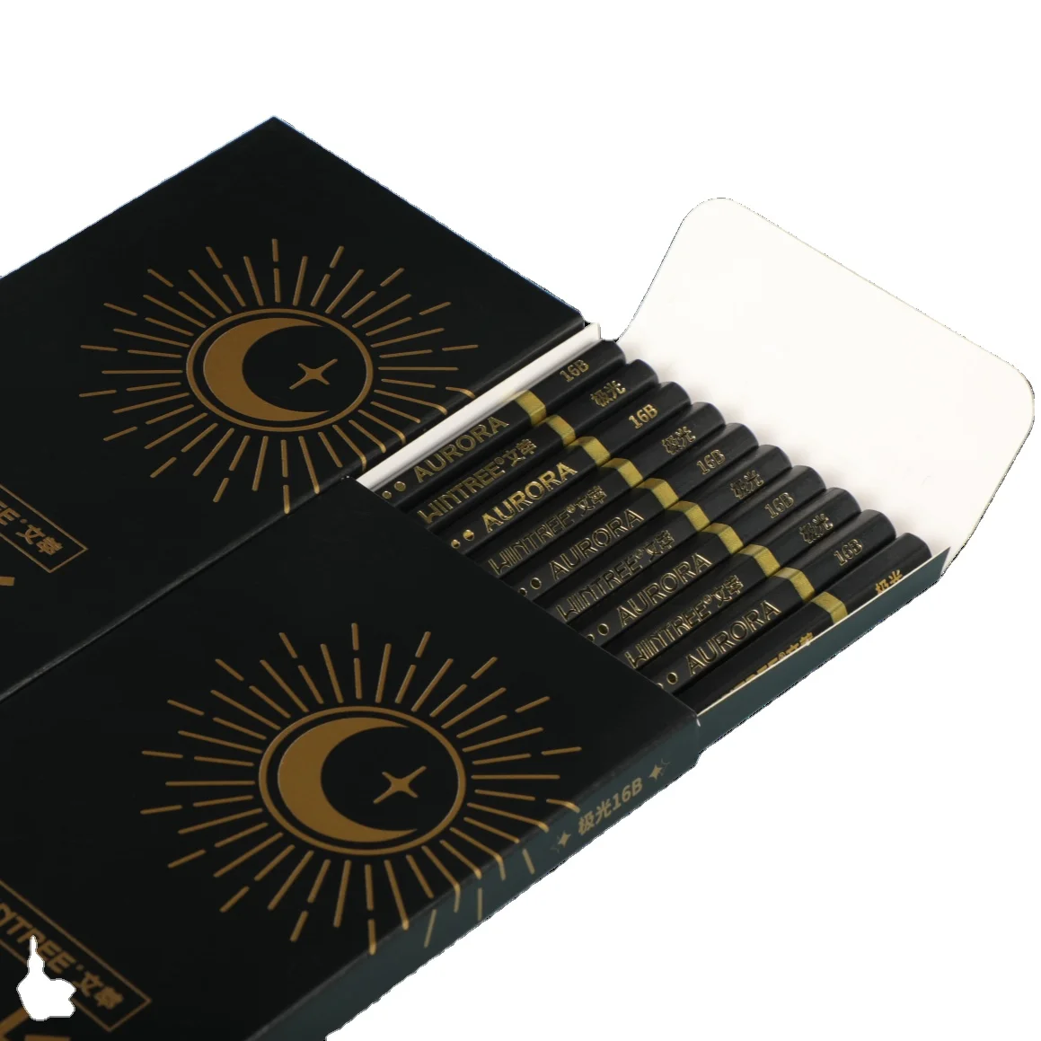 Black wood matte Charcoal Art supplies Drawing painting sketching pencil art kids