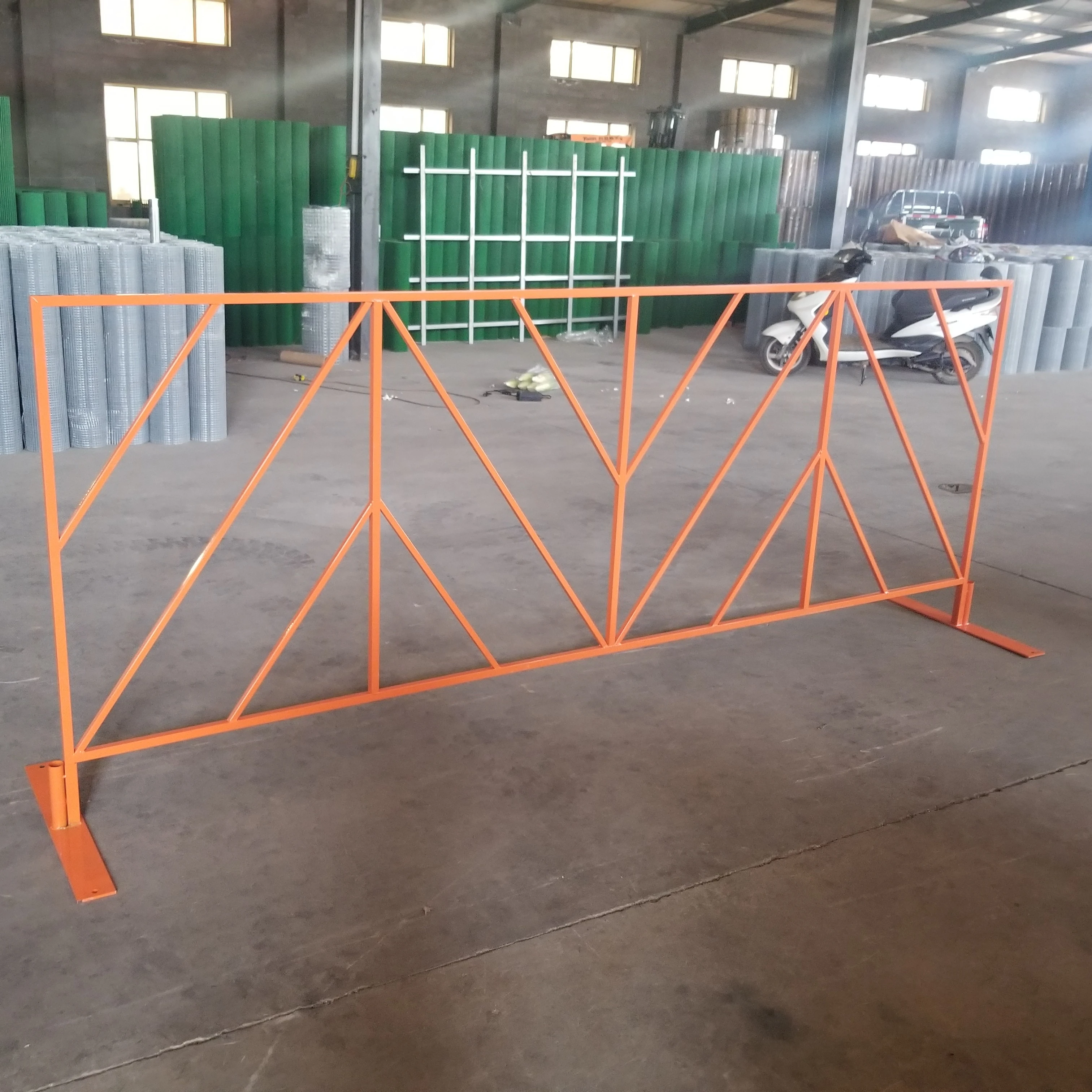 Road concert sport events barricades fence panel / crowd control barrier fence panel / temporary fence for pedestrian