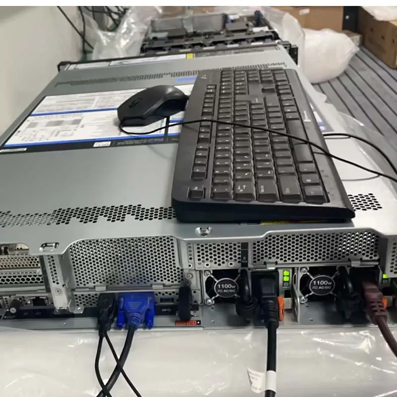 Original new server ThinkSystem SR650 V2 rack server 2u rack server Xeon Silver 4310 for network