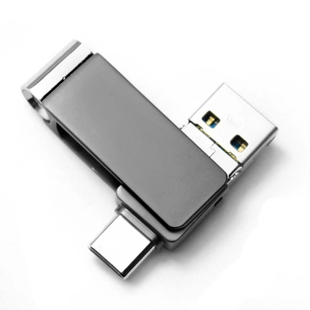 
 Usb 3 в 1 otg 2021 Гб 64 ГБ 32 ГБ 16 ГБ флеш-накопители с пользовательским Логотипом usb c к usb b, Тайвань, новинка 128  