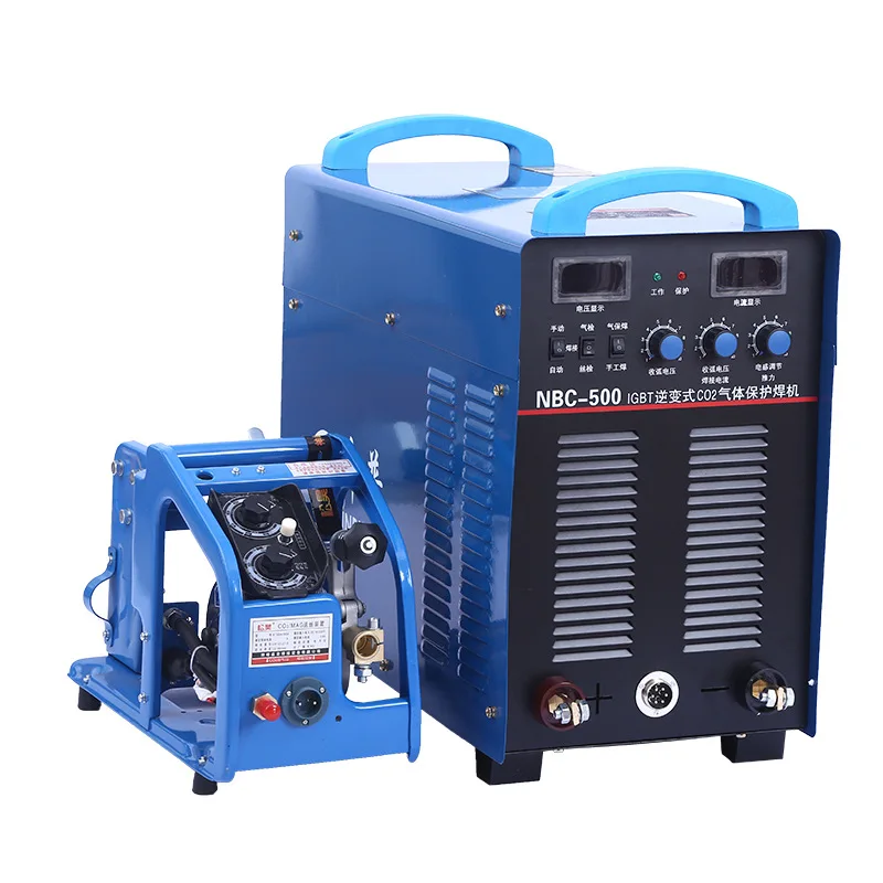 Gas shielded welding machine NBC-500 inverter DC gas shielded welding machine High power secondary shielded welding machine 380V