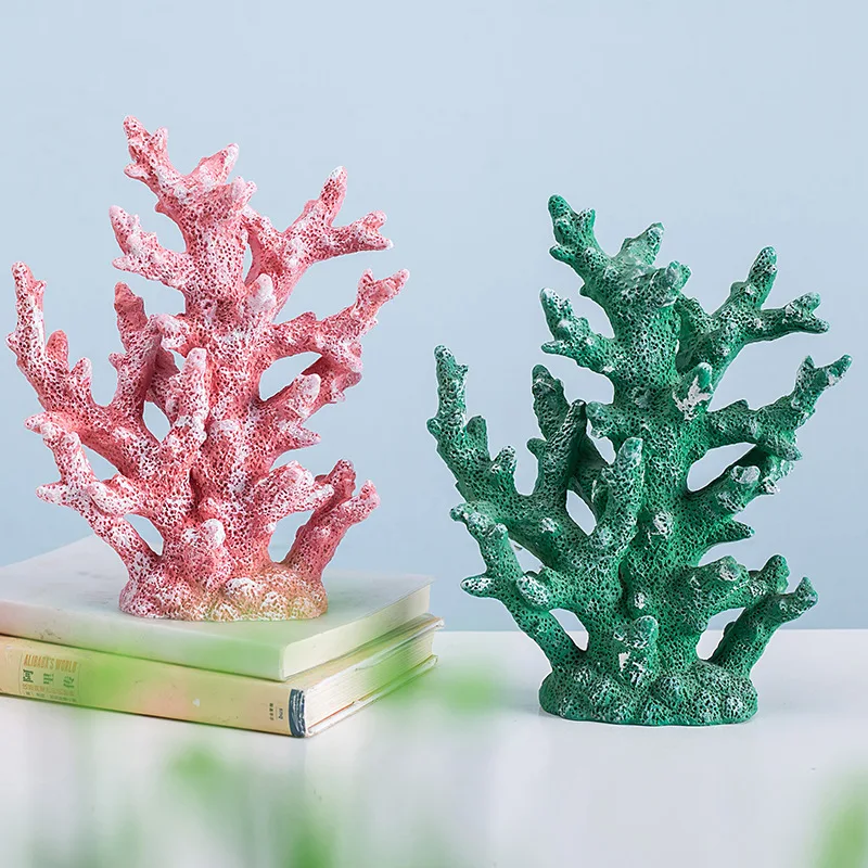Simulated Resin Coral Fish Tank Accessories Octopus Fish Tank Decoration Wholesale Fish Tank Aquarium