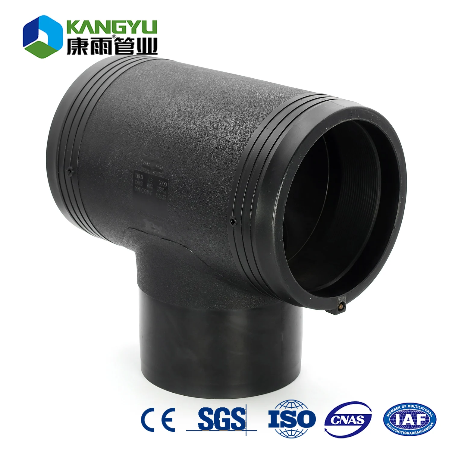 Инъекционные формованные фитинги для труб HDPE в тройнике редуктора трубы hope