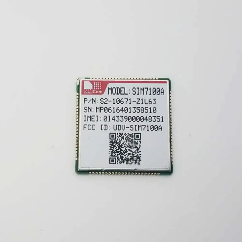 SIMCOM SIM7100A SMT Type LCC  Modem for USA Quad-Band LTE-FDD B2/B4/B5/B17