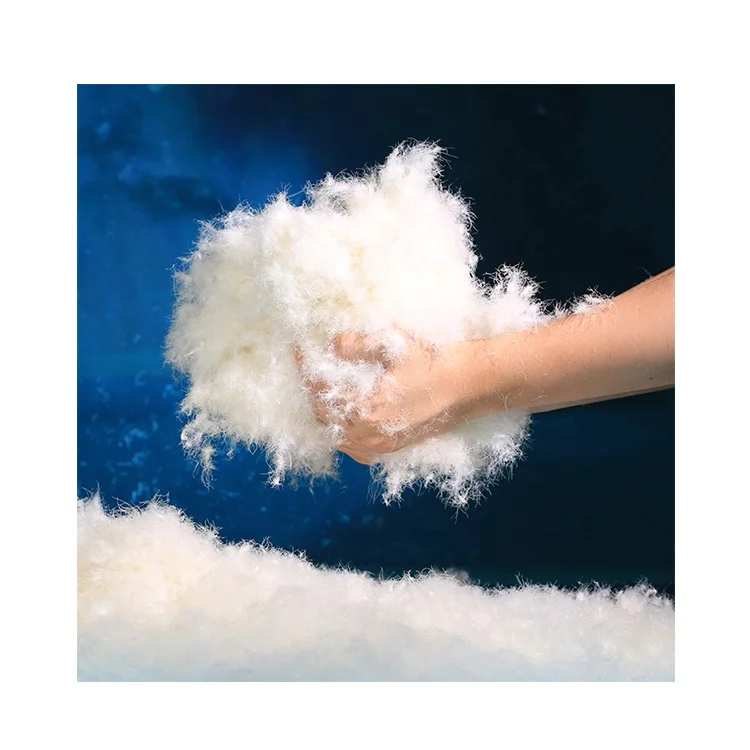 Professional wholesaler washed pure white duck down