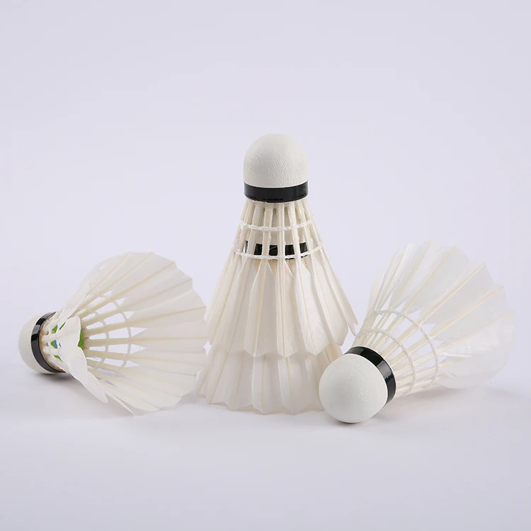 wholesale high quality training cork badminton
