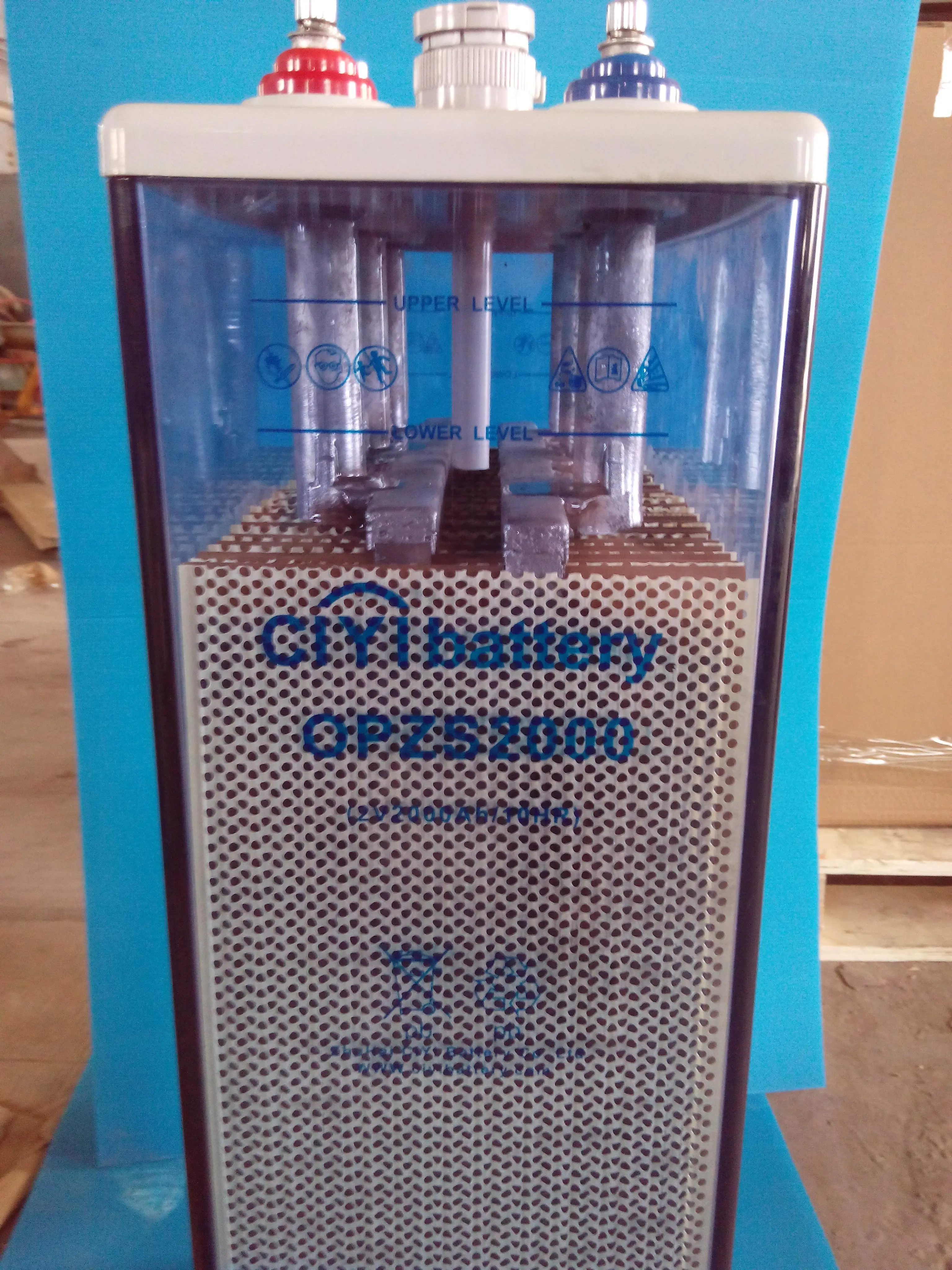 Свинцово-кислотная батарея с затопленным аккумулятором OPZS 26-летняя супер качество 2 в Ач