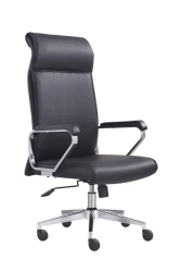 Manager Office Chairs Boardroom Leather Chairs High Back Swivel Leather Chairs