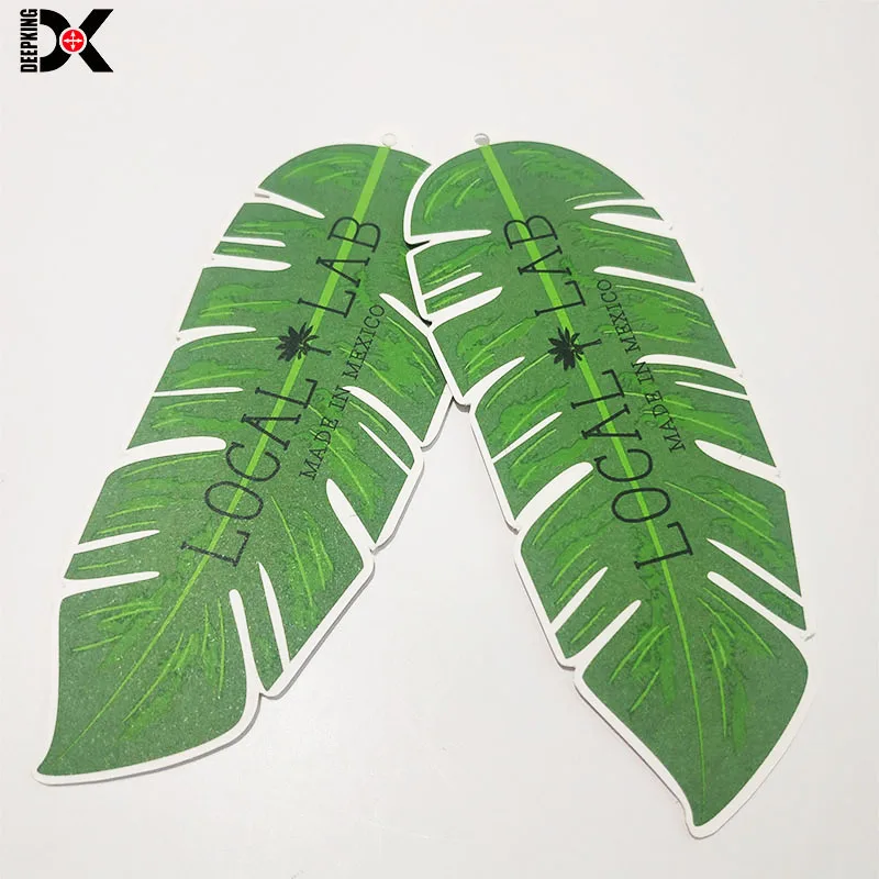 Wholesale Custom Kraft Paper Labels Tag Safety Pins Wax String Leather Jeans Screen Printed Hang Tags