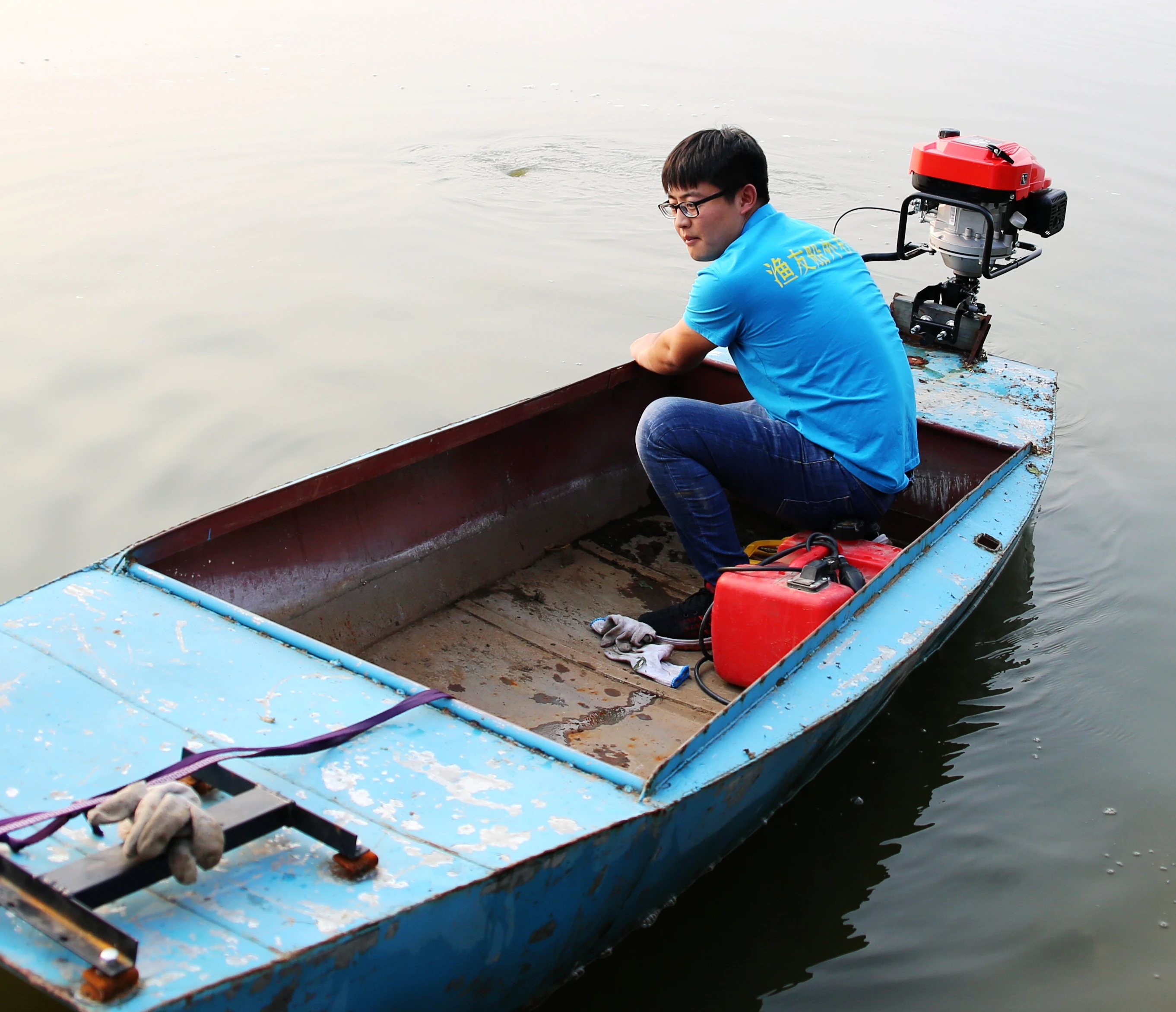 
224cc gasoline outboard engine with gears boat engine outboard 7HP boat outboard motors 