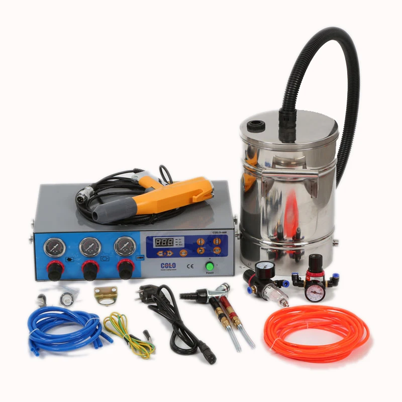 Electrostatic Portable Powder Painting Machine For Small Pieces