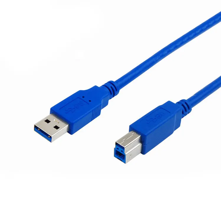 
USB 3.0 Printer Scanner Cable PVC Cord Type A Male to B Male wholesale USB cable 