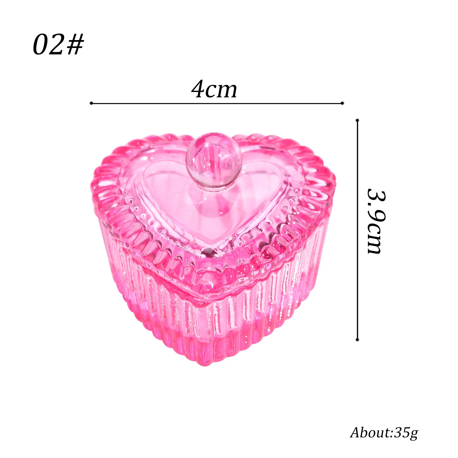 Crystal Dappen Dish for Lid Monomer Acrylic Nail Liquid Glass Crystal Cup Tools for Professional Use and Home Use