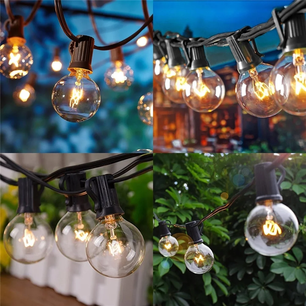 Supplier g40 christmas camping string lighting bulb manufacturer lights led lamp bulb light