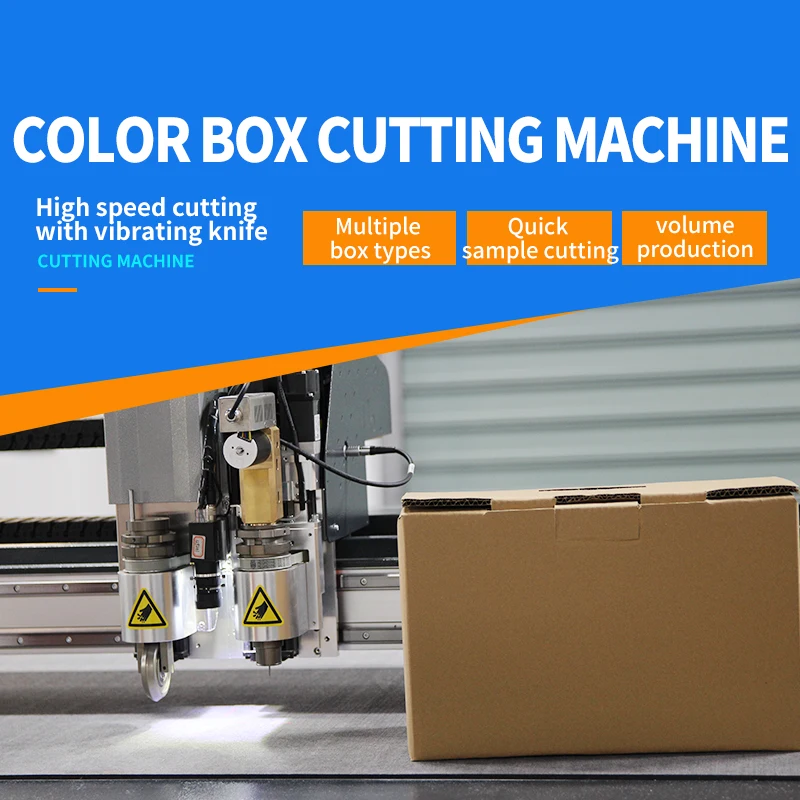 cnc corrugated cardboard flatbed plotter sample cutting machine