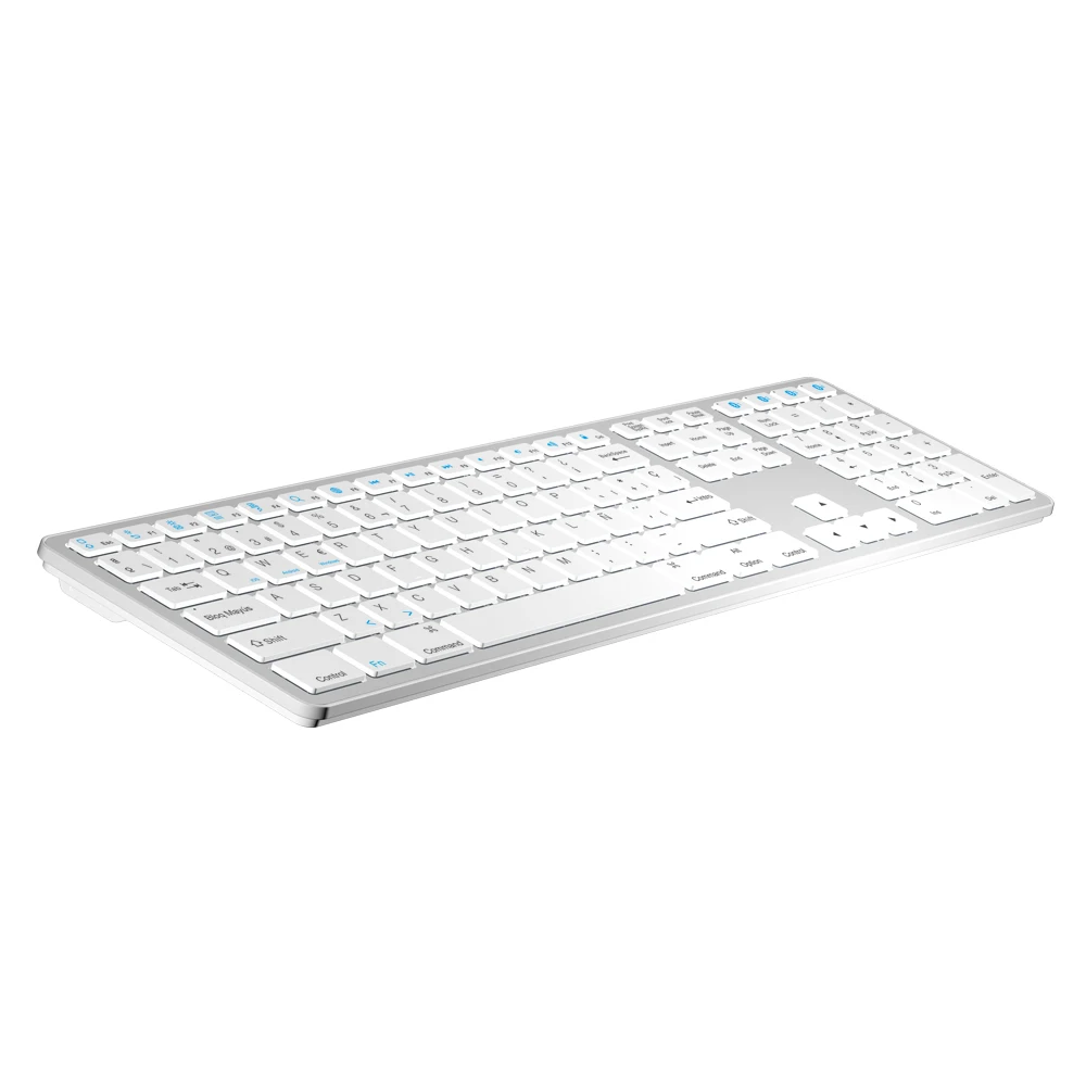  Oem Высококачественная клавиатура беспроводная испанская раскладка bluetooth teclado голографическая для