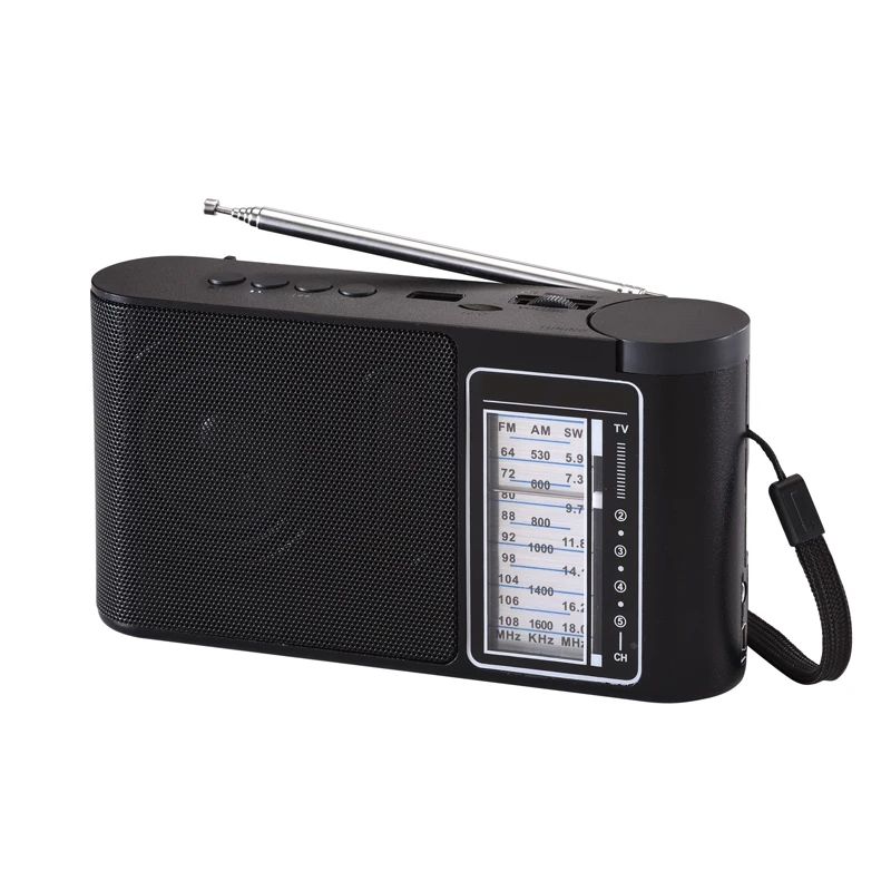 RS-661BT manufacture multi function  hot sale rechargeable radio with mp3 player blue teeth fm am sw multi band