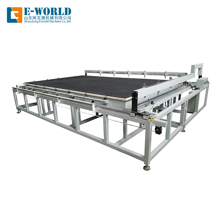 High hardness cutter head Semi-automatic glass cutting machinery supplier/glass cutting equipment