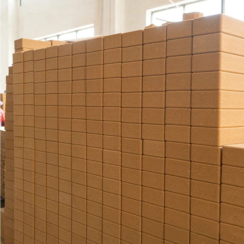 Custom  Cork Yoga Bricks for Fitness Massage Eco Friendly Cork Yoga Block