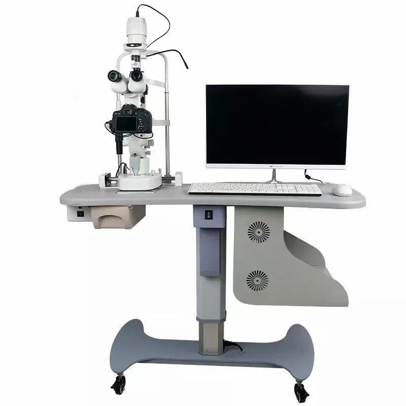 Diagnostic portable slit lamp Eye Slit Lamp with Digital Camera and Professional Software for Eyeglass and Contact Lens Fitting