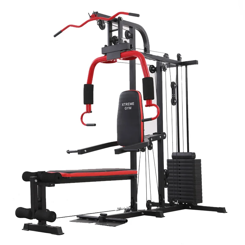 Multi Function strength Fitness Gym Equipment Multifunction Single Station Home Gym for Body Workout